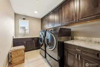 Laundry room upstairs