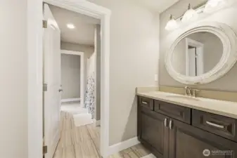 Jack and Jill bathroom