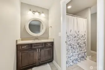 Jack and Jill bathroom