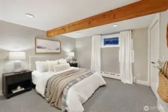 Bedroom #5; used as a guest room; gym and office in the past