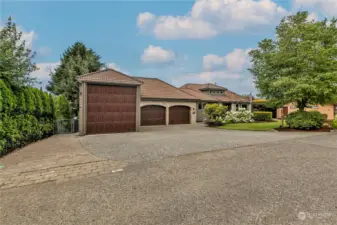 2-Car Garage with Separate RV Garage