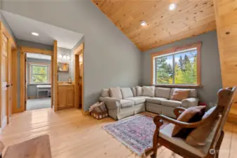 Loft sitting area