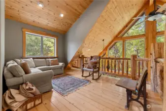 Loft sitting area