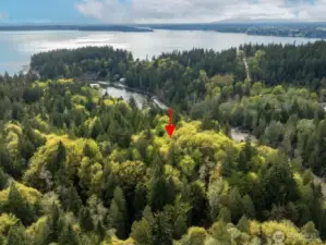 Protected within Dutcher's Cove, this is a beautiful spot to enjoy all of the benefits of living in the Pacific Northwest.