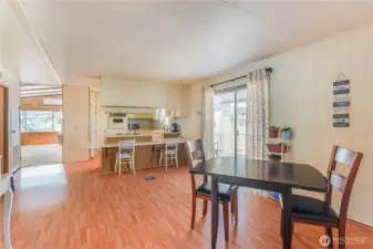 Dining Room off of kitchen, or could be used as an additional sitting area
