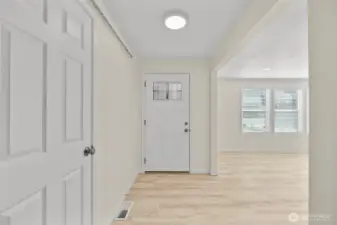 Front door view.