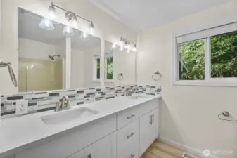 Shared bathroom