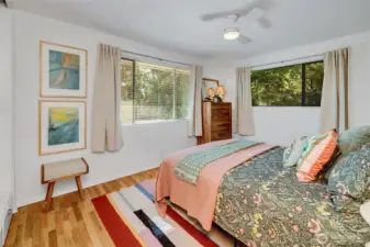 Upstairs bedroom.