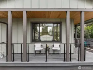 You'll love coming home and relaxing here in the warmer months ...