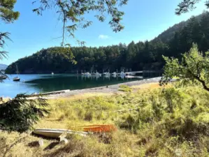 Idyllic views from your corner of the cove