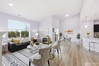 The smart floor plan flows greatly. Ideal for gathering with friends and making memories.