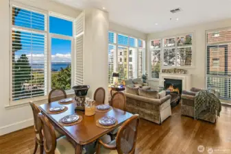 Lives like a Madison park/Broadmoor home- the details of the remodel are above and beyond what we see in condos