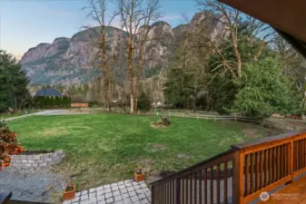 View from the front patio