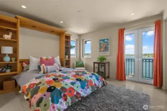 Bedroom 2 with a view