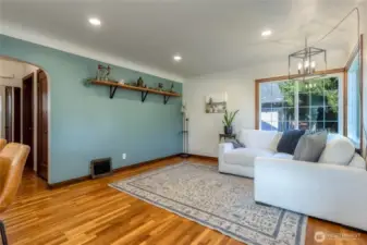 Hardwood floors
