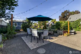 Backyard oasis