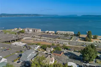 View over to Whidbey Island.