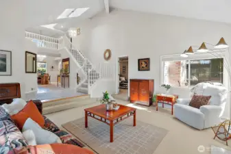 Vaulted Ceilings allow ample natural light