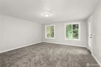 Door leads to sun deck