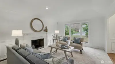 Refreshed paint throughout the home