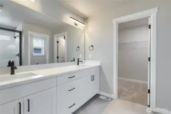 Photos are of another home in the community and are for illustration purposes only to reflect typical finishes.  May depict seller enhancements.  Colors and options may vary.