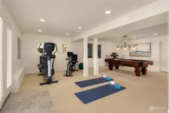 Work out area
