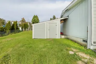 Storage shed for your yard tools
