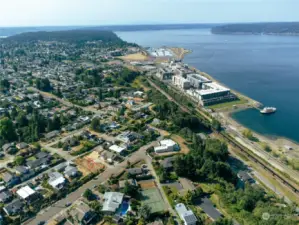 Water view lot in highly desirable area of North Tacoma.  Build your dream home!   Lot boundaries are approximate