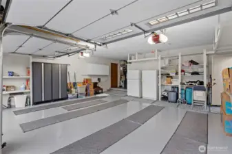 Lots Of Storage & Epoxy Coated Floors
