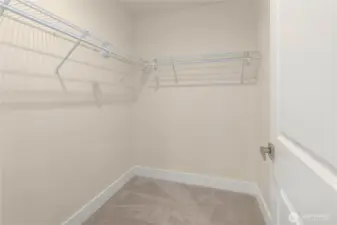 his/her closet