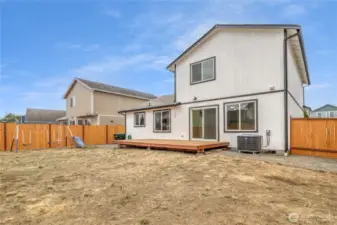 Backyard with Deck