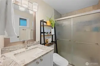 Walk in Shower in Primary