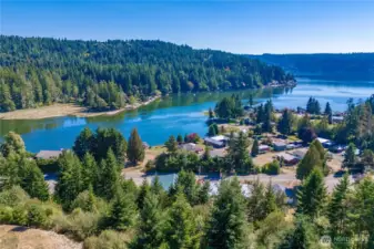 Enjoy the beauty of Hood Canal every day with expansive water views that truly set this home apart.