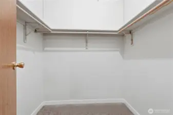 Primary Walk In Closet