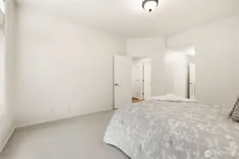 Large primary suite