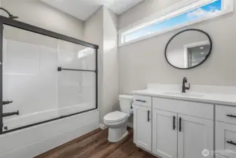 The full bathroom for bedrooms 2-4.