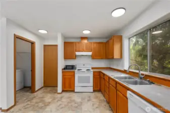 Fully equipped kitchen