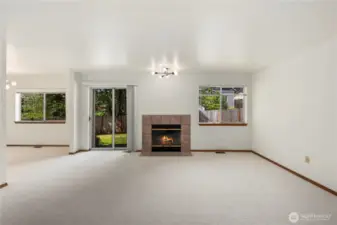 Light filled living room