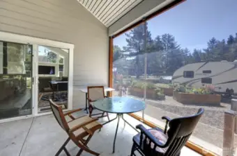 Enjoy the patio year round,