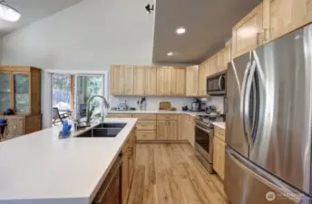 Well appointed kitchen with plenty of room