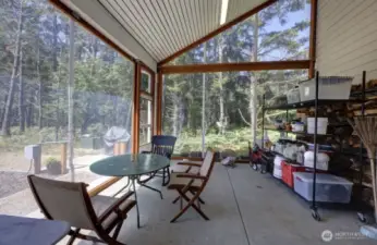 Enjoy the great outdoor views from the patio