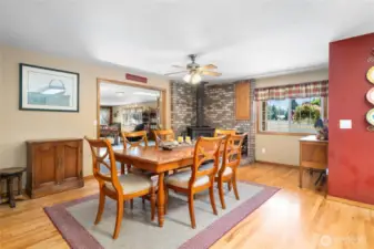 Elegant dining space ideal for hosting family and guests.