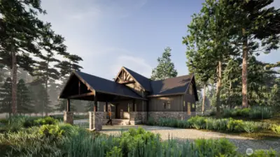 Permitted 2nd Home for back 10 acres