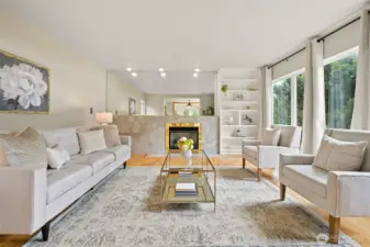 Upstairs Living
