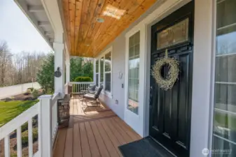 Lovely Sitting area on your Front Porch