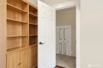 Entry into the secret Room