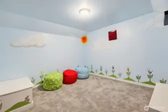 Bonus Room above the garage - Perfect for littles play room