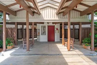 Building Entry & Elevator