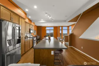 2nd floor_kitchen to dining room
