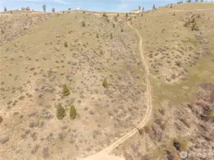 Entire parcel facing North-Northwest.